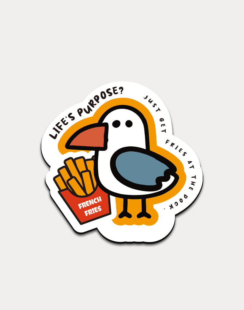 Life's purpose?Seagull Magnetic Stickers
