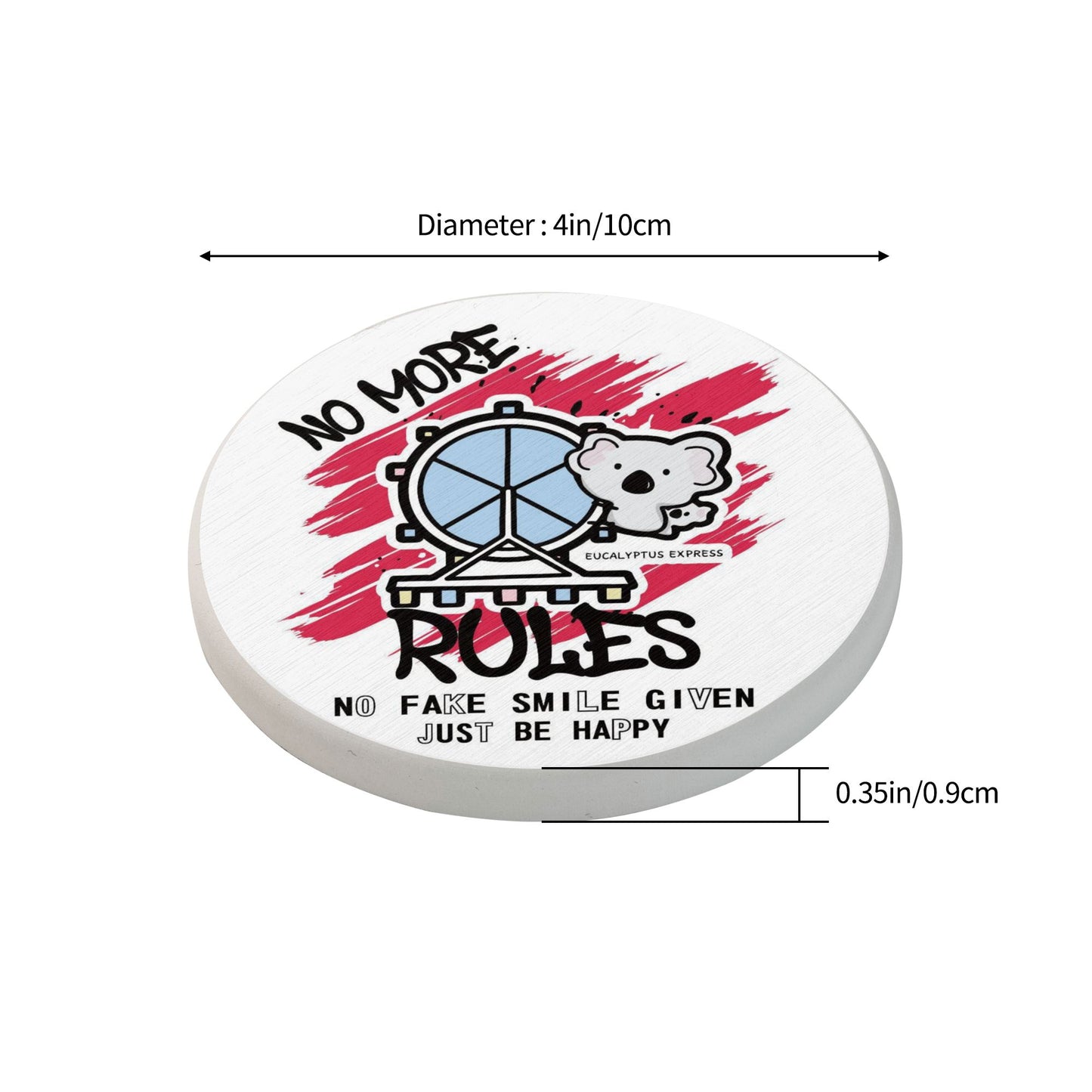 Diatomite Cup Coaster