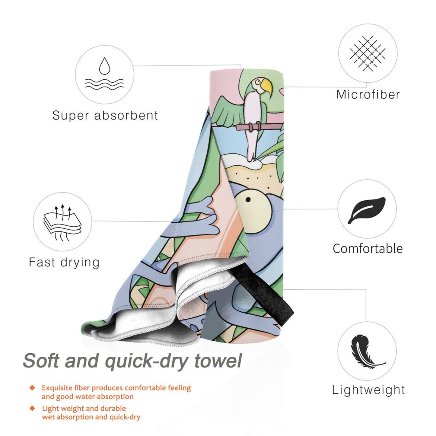 Quick Dry Beach Towel