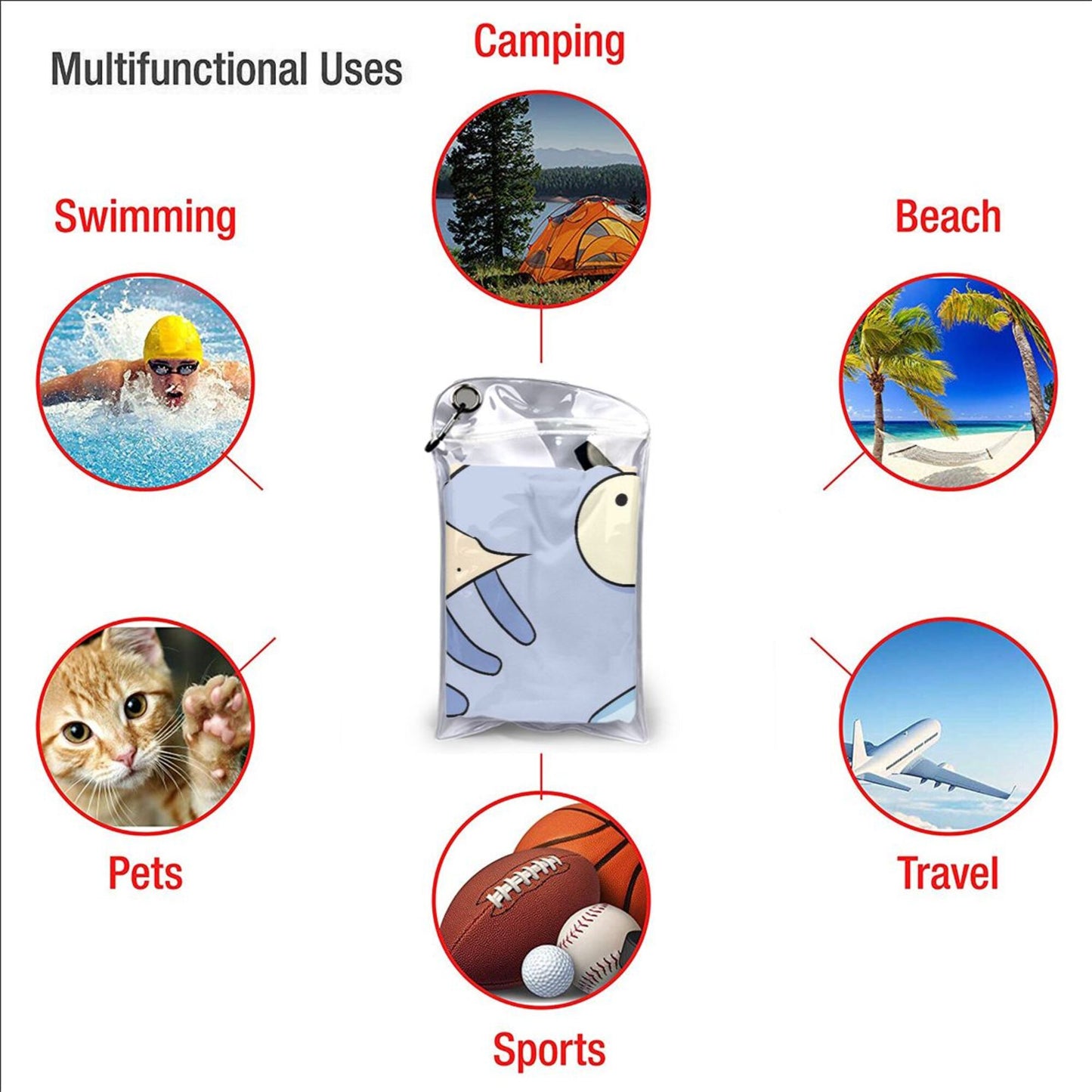 Quick Dry Beach Towel