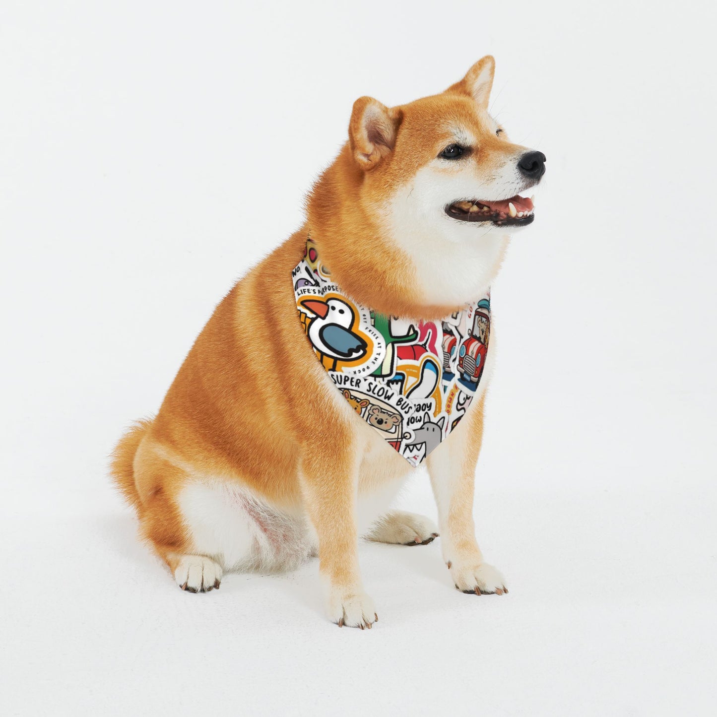 Pet Scarf Cartoon Dog Bandanas