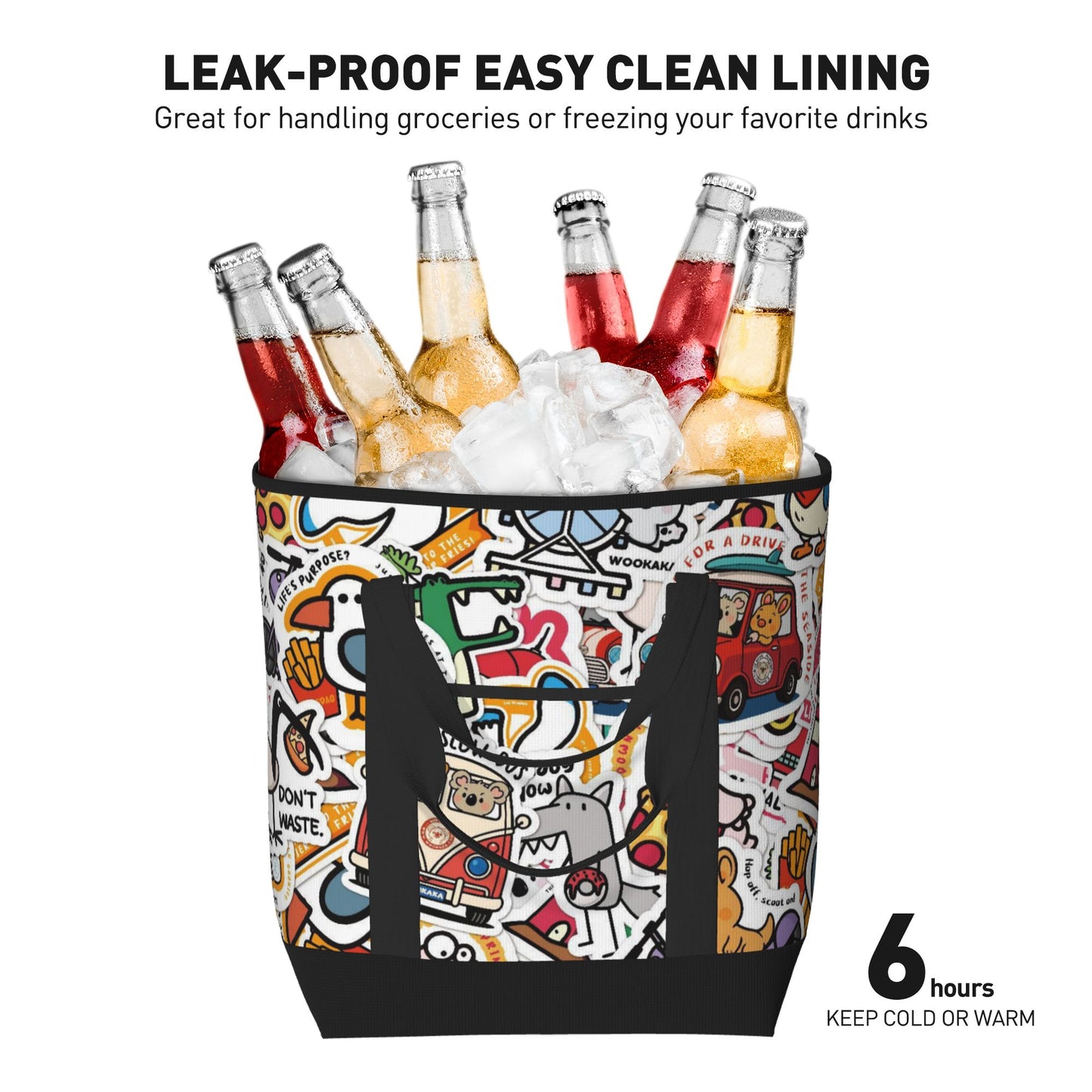 Large Capacity Insulated Tote Bag