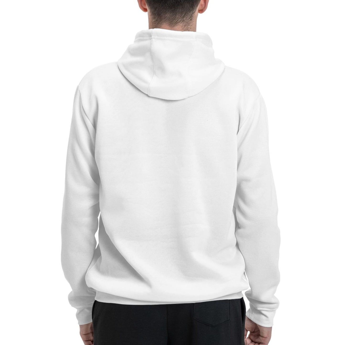 Cartoon Graphic Fleece Hoodie for Men and Women