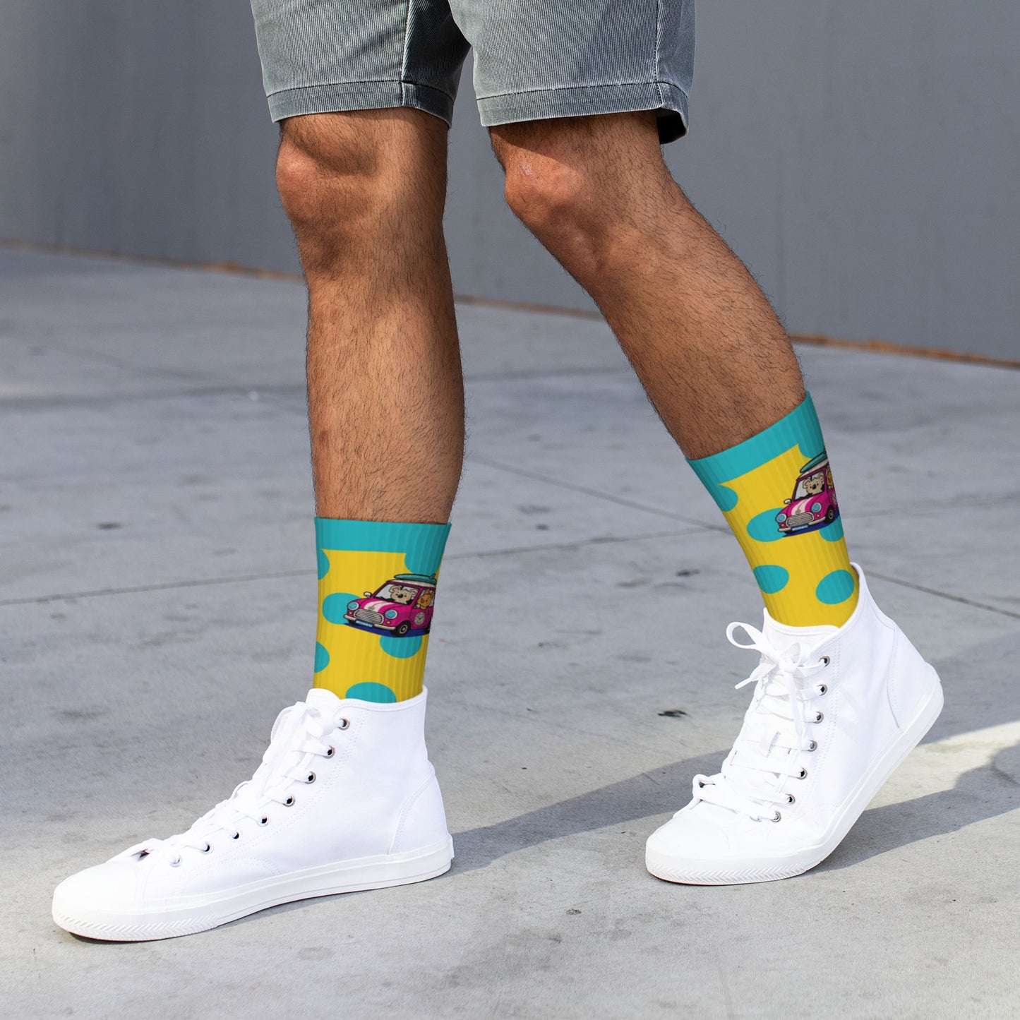 Mid-Tube Sports Socks