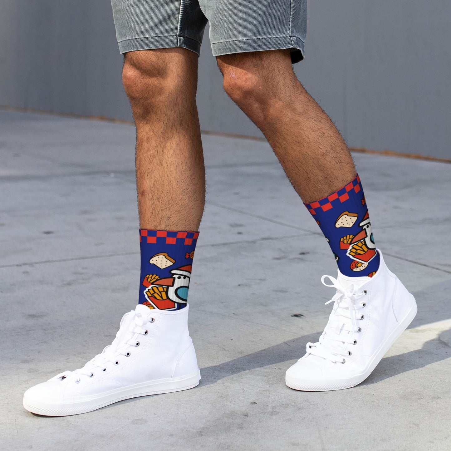 Mid-Tube Sports Socks