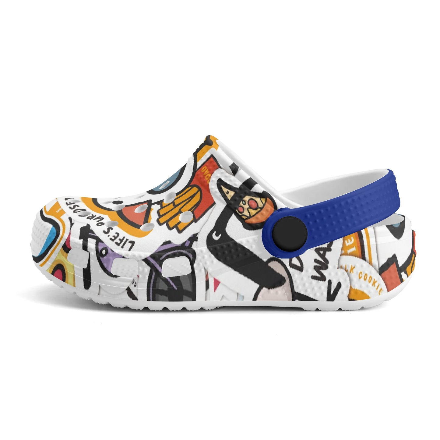 Kid's All Over Printing Classic Clogs