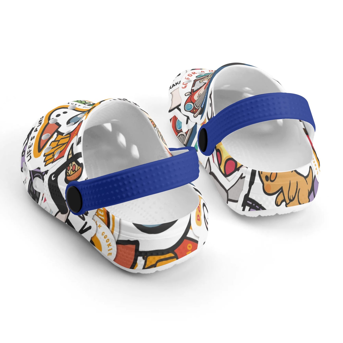Kid's All Over Printing Classic Clogs
