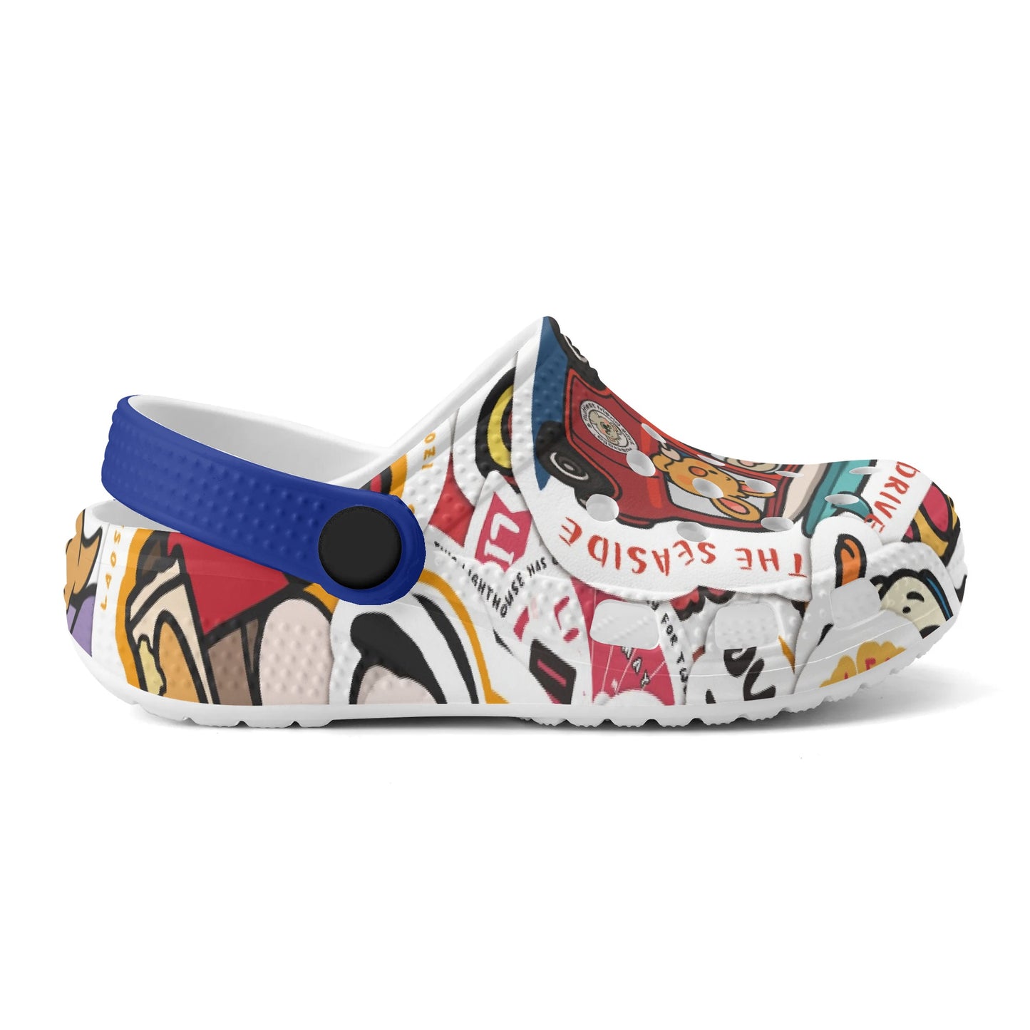 Kid's All Over Printing Classic Clogs