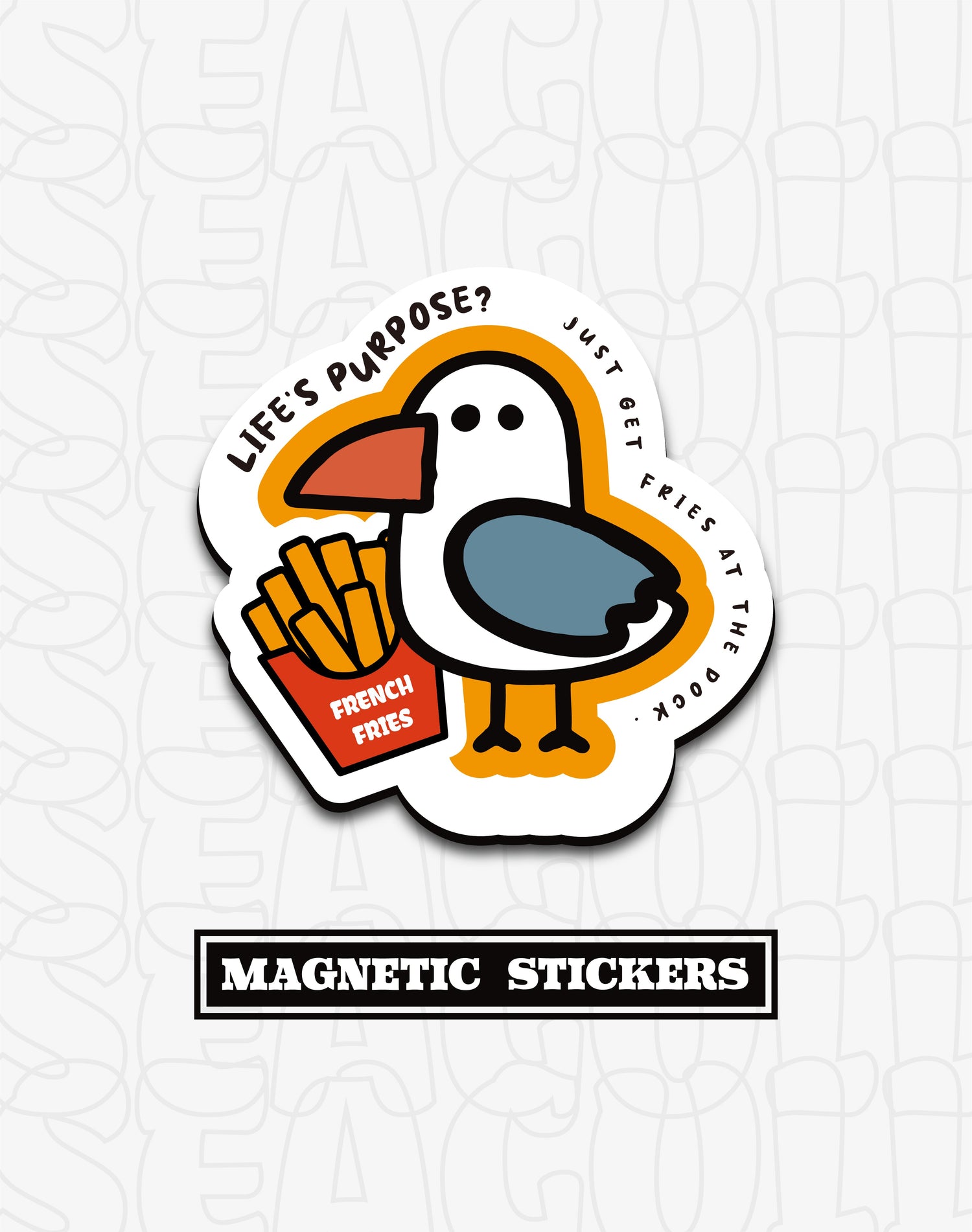 MAGNETIC STICKERS