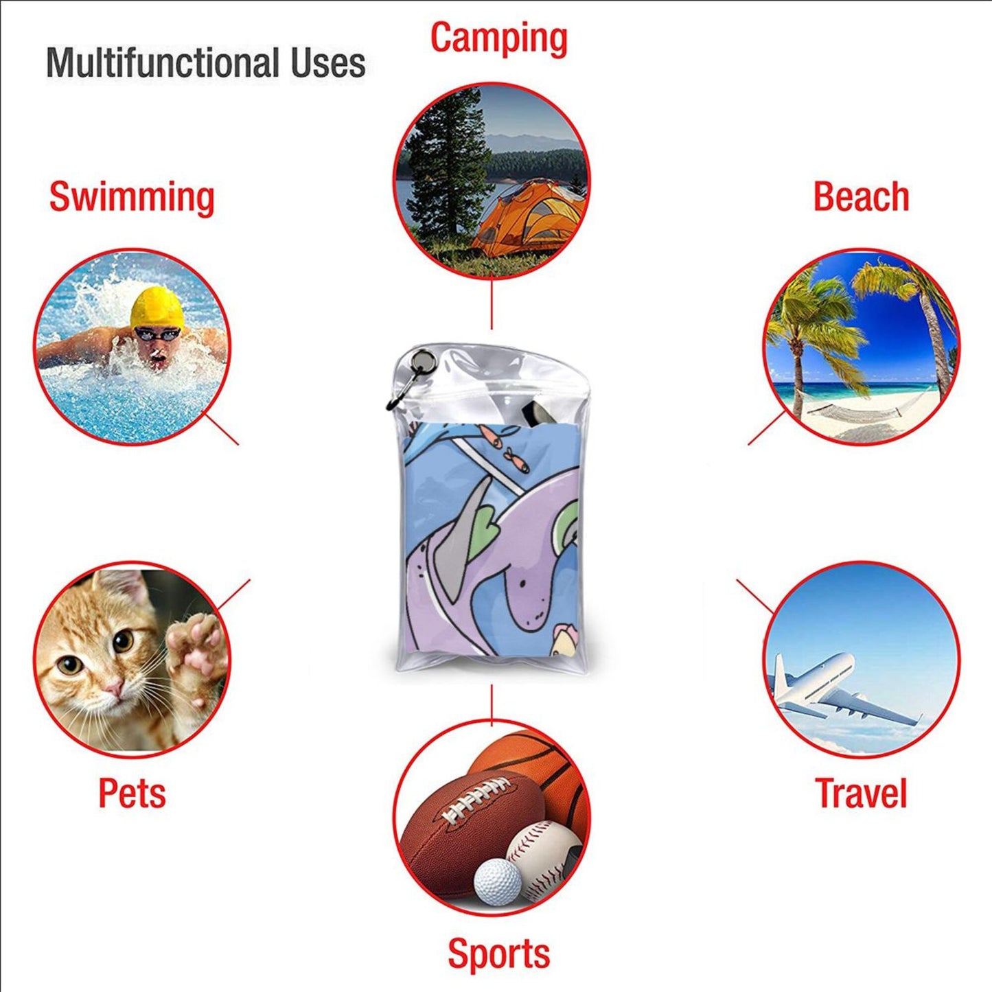 Quick Dry Beach Towel