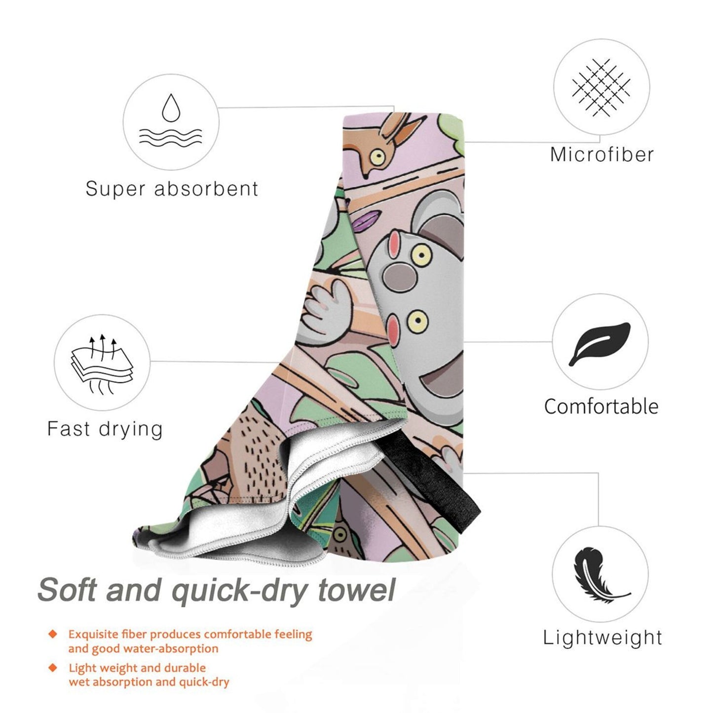 Quick dry towel