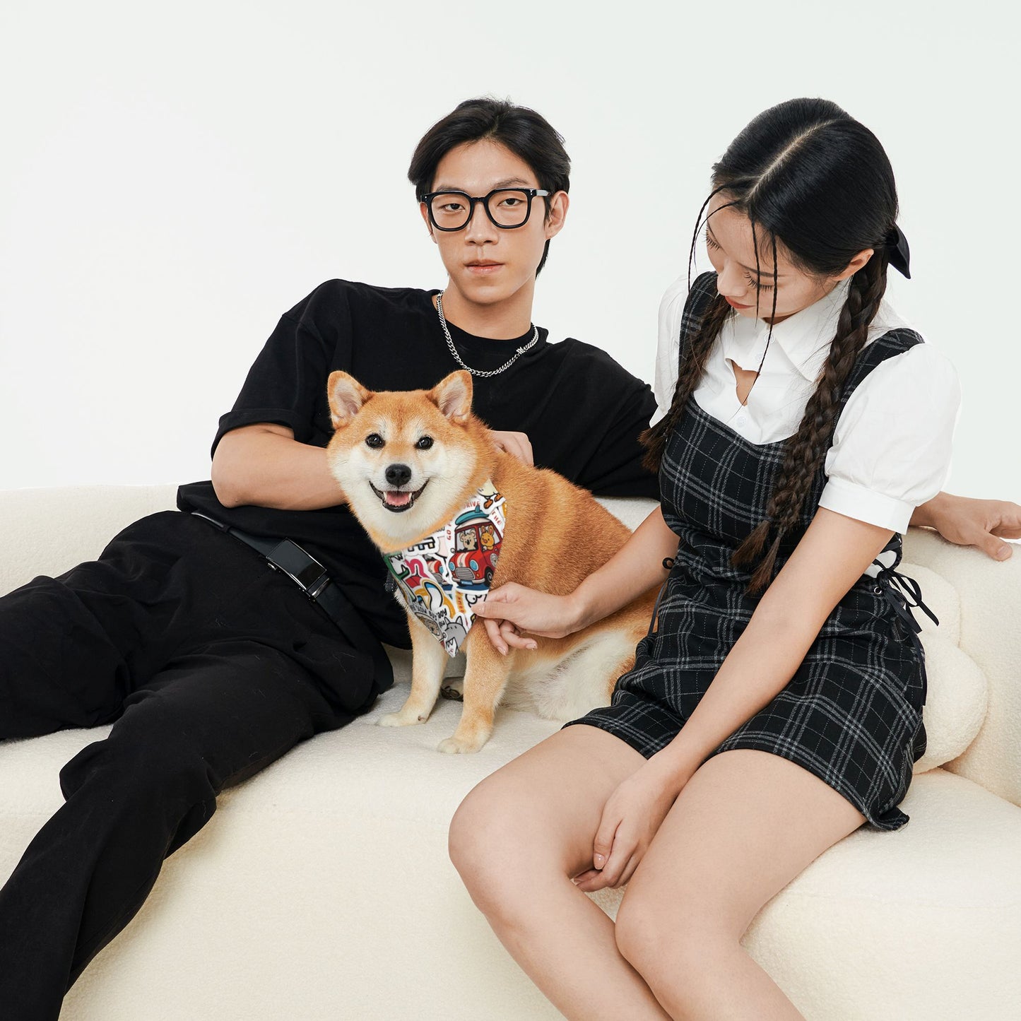Pet Scarf Cartoon Dog Bandanas