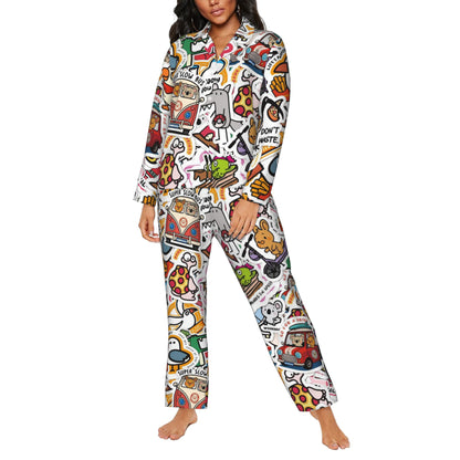 Women's Long-Sleeved Pajama Set