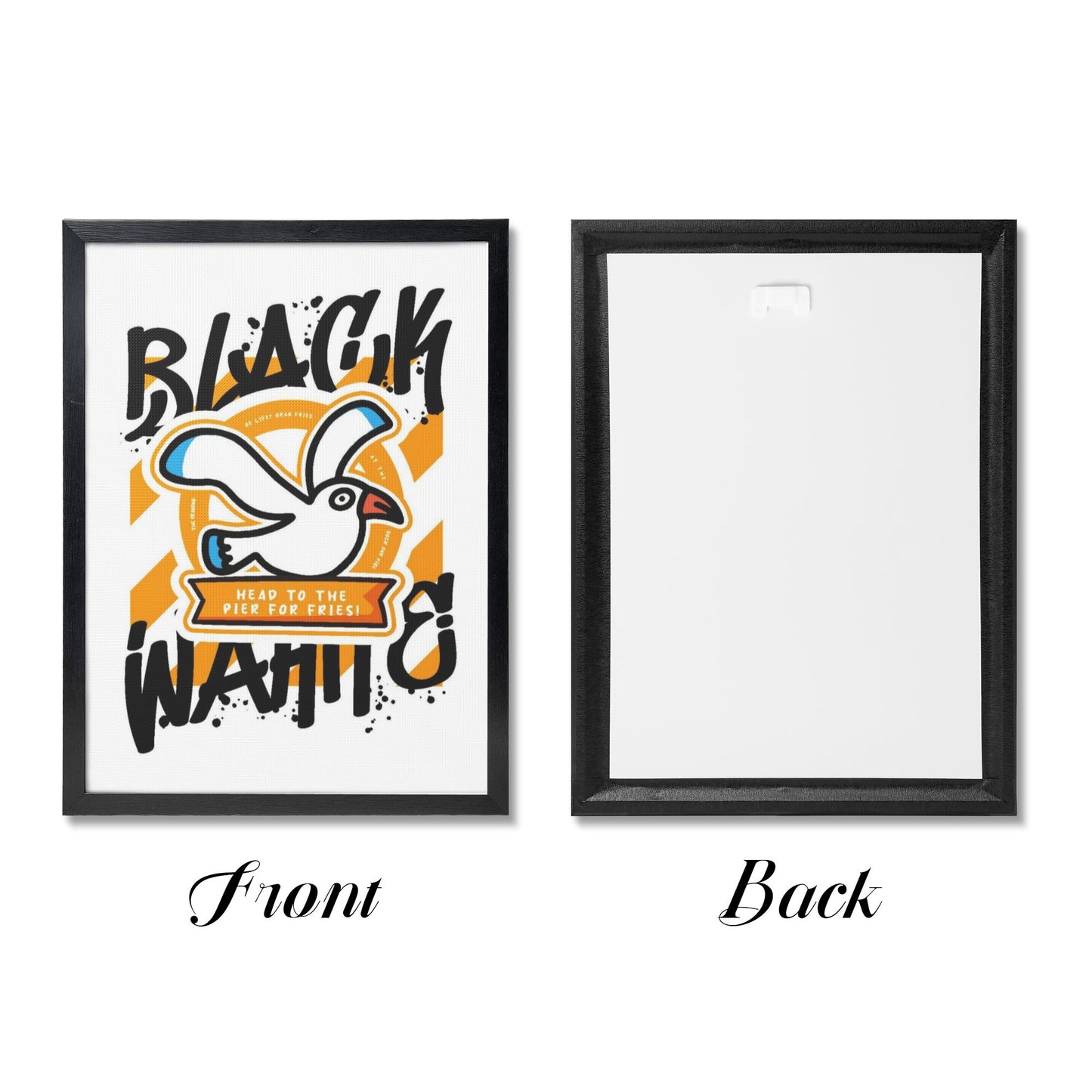 Black Frame Decorative Painting