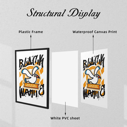 Black Frame Decorative Painting