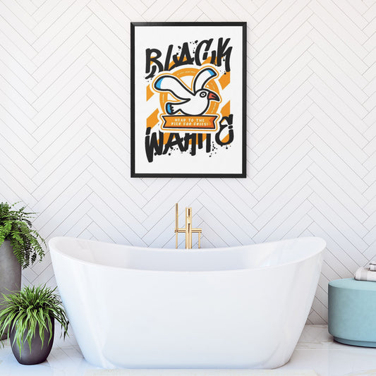 Black Frame Decorative Painting