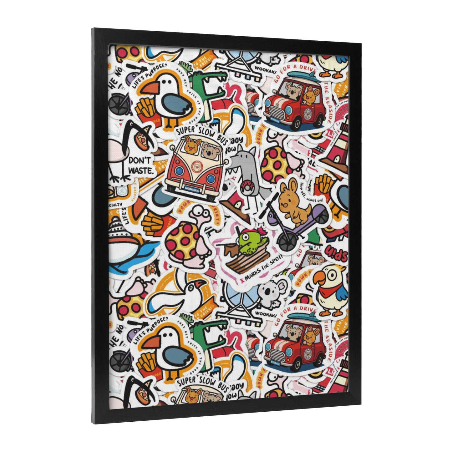 Black Frame Decorative Painting
