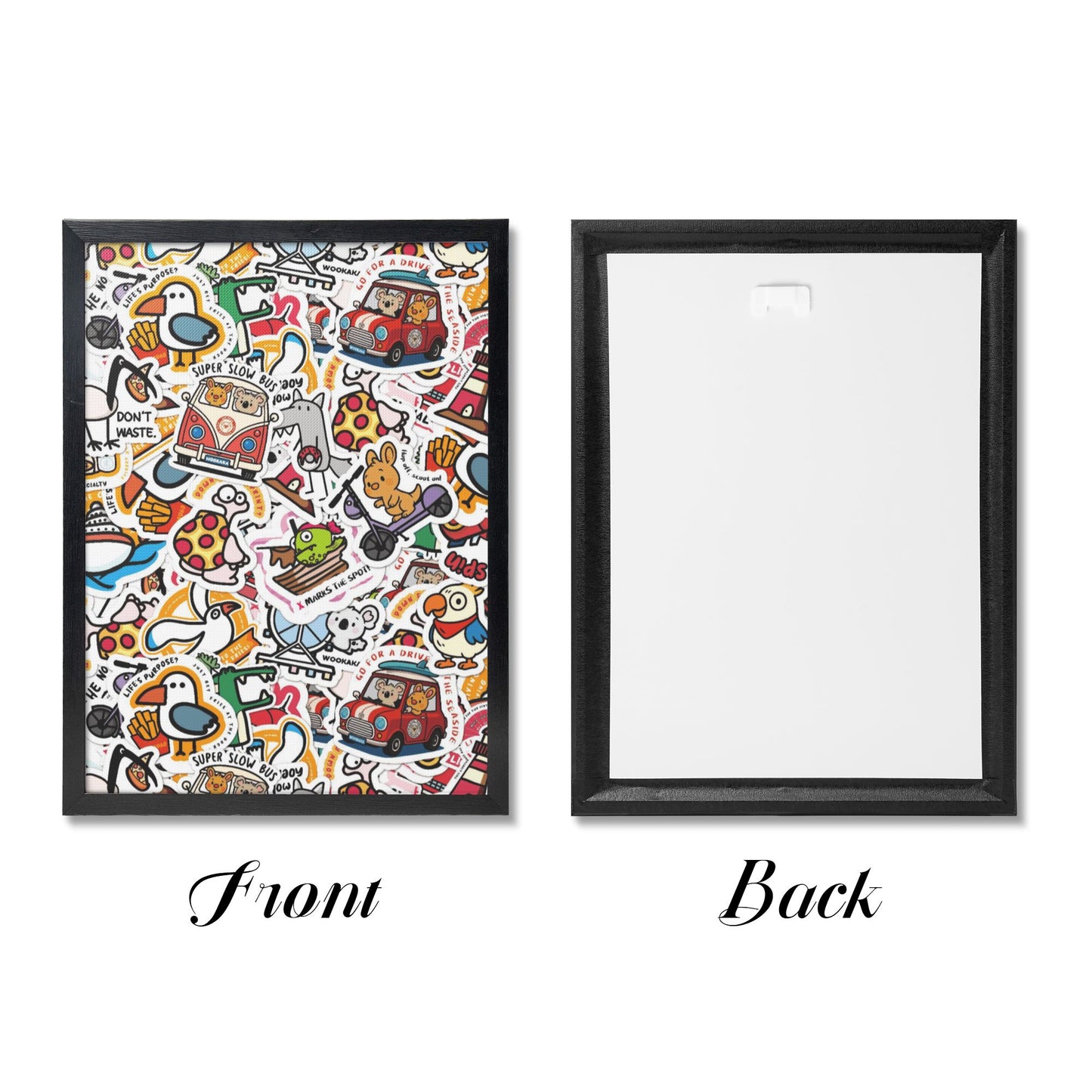 Black Frame Decorative Painting