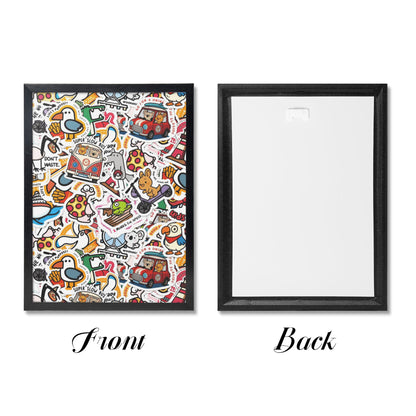 Black Frame Decorative Painting