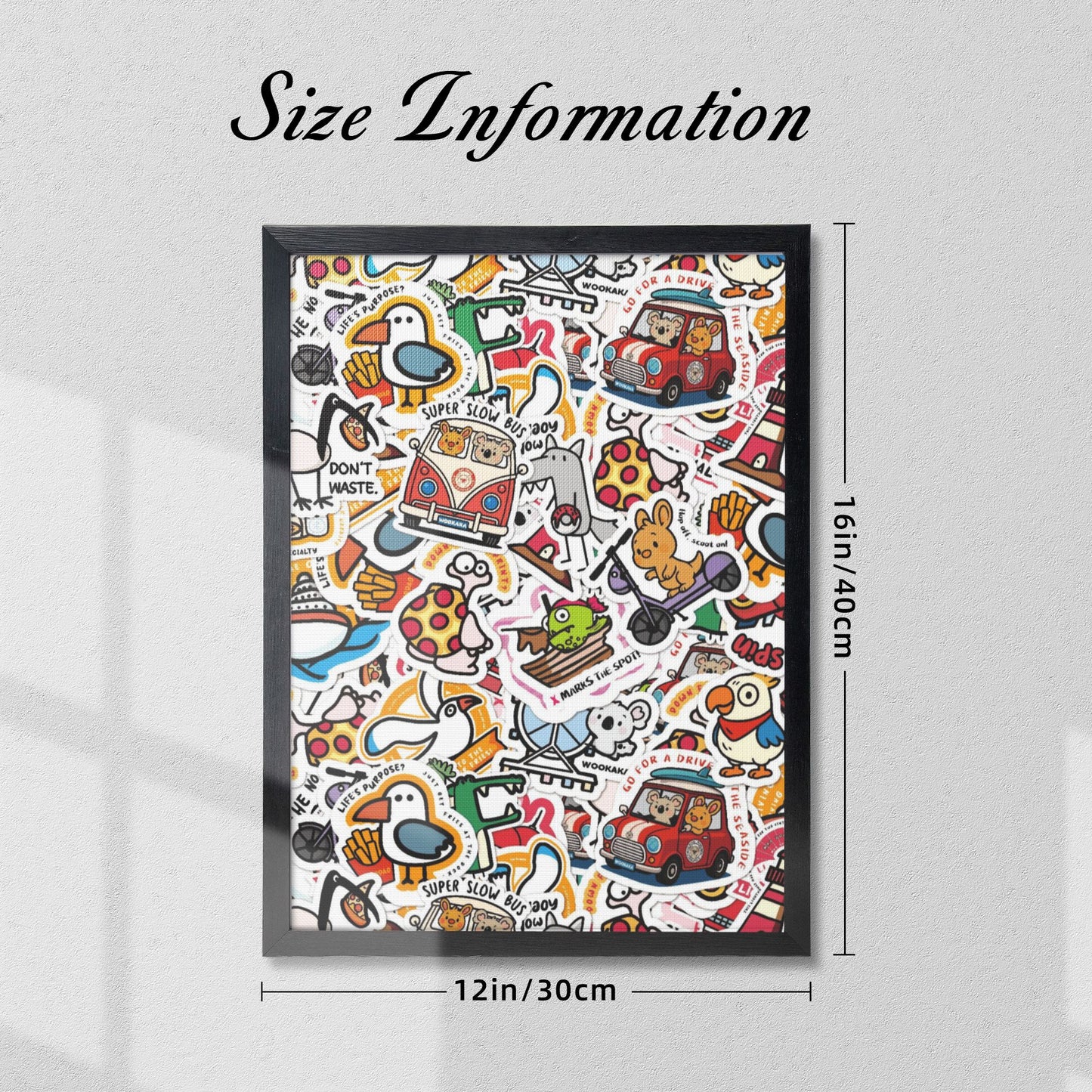 Black Frame Decorative Painting