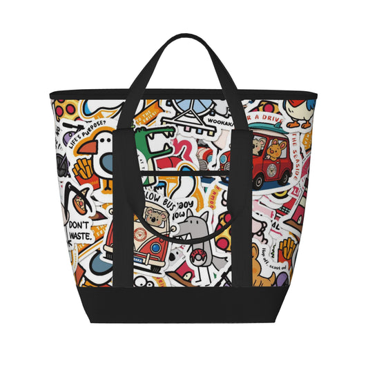 Large Capacity Insulated Tote Bag