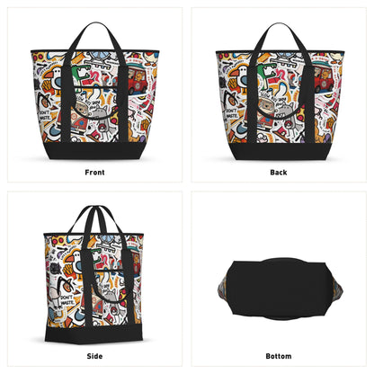 Large Capacity Insulated Tote Bag