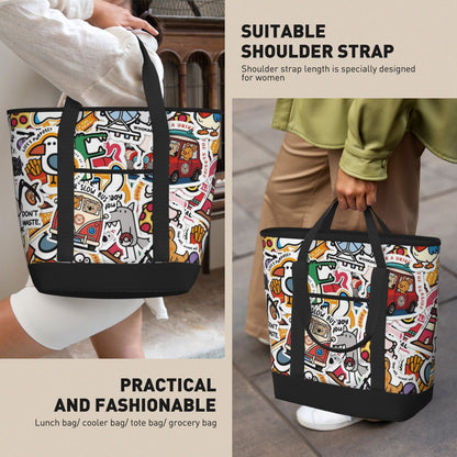 Large Capacity Insulated Tote Bag
