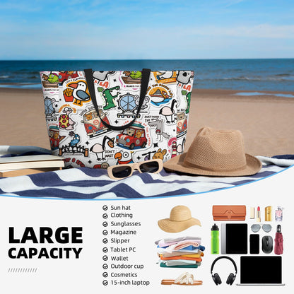 Large Capacity Beach Travel Bag