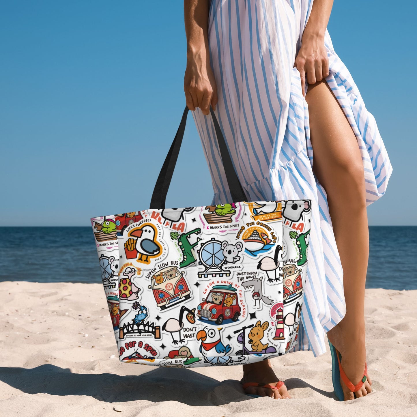 Large Capacity Beach Travel Bag
