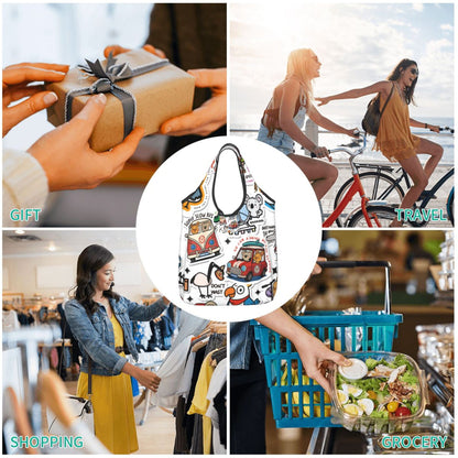 Portable shopping bag