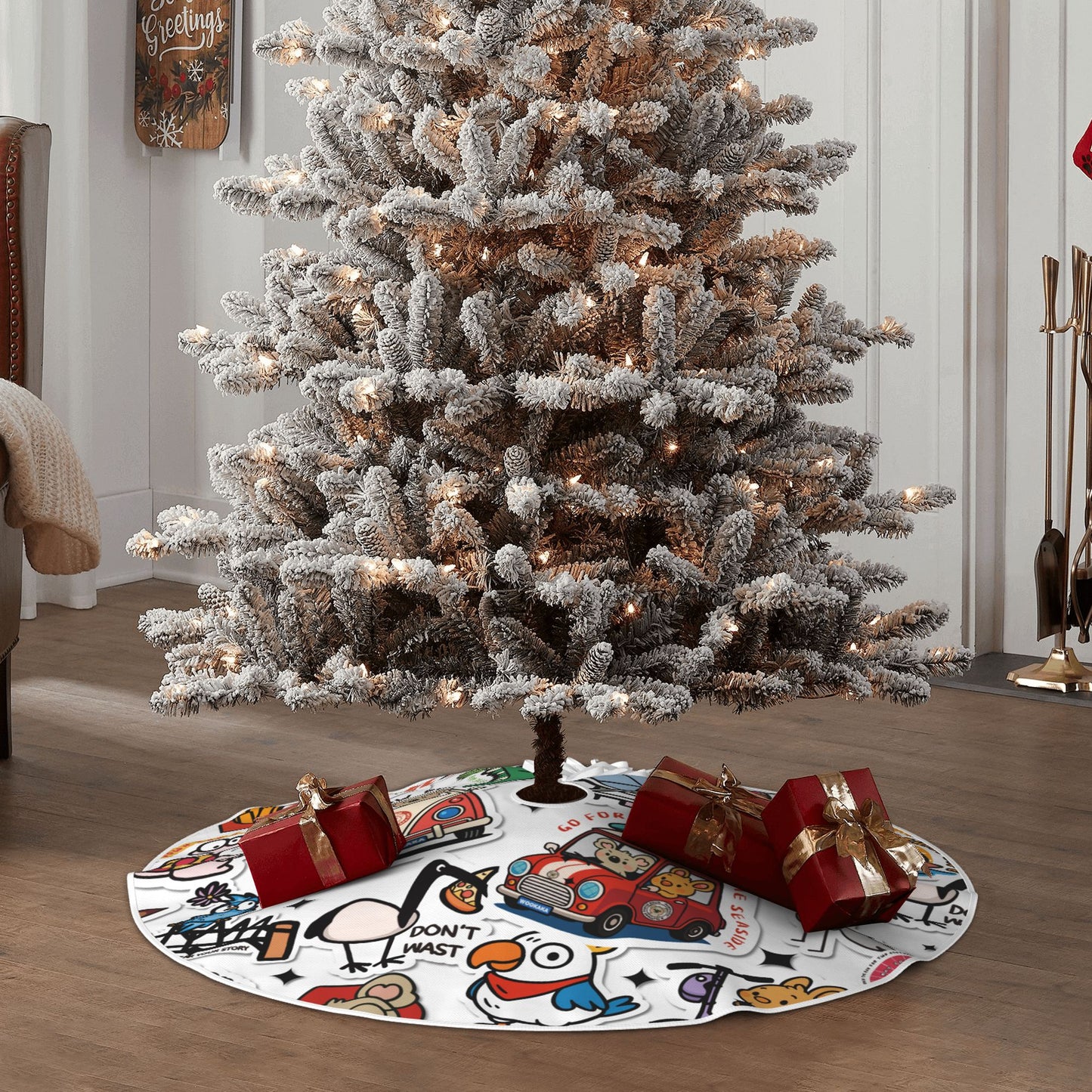 Christmas tree skirt