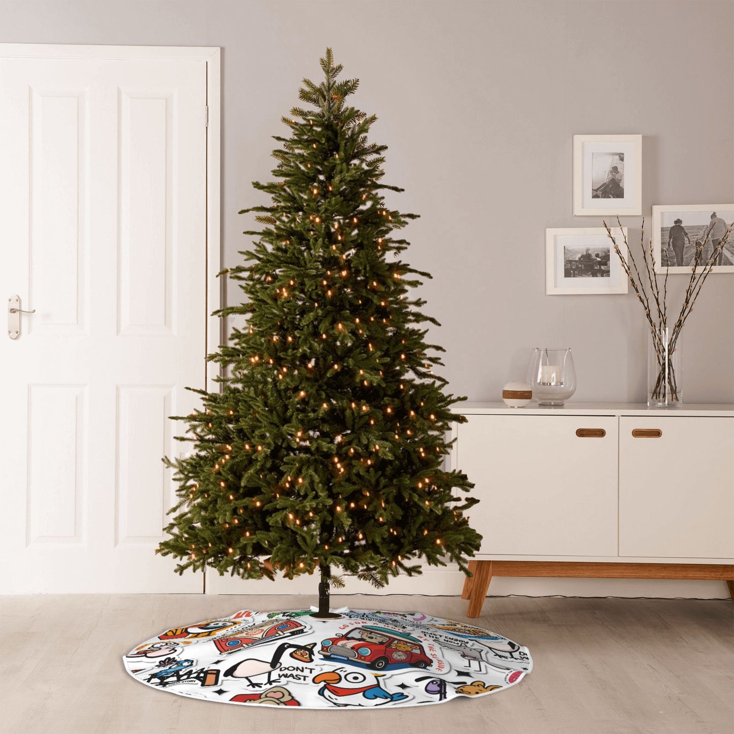 Christmas tree skirt