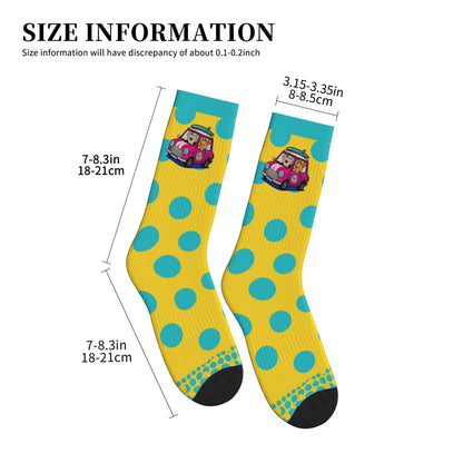 Mid-Tube Sports Socks