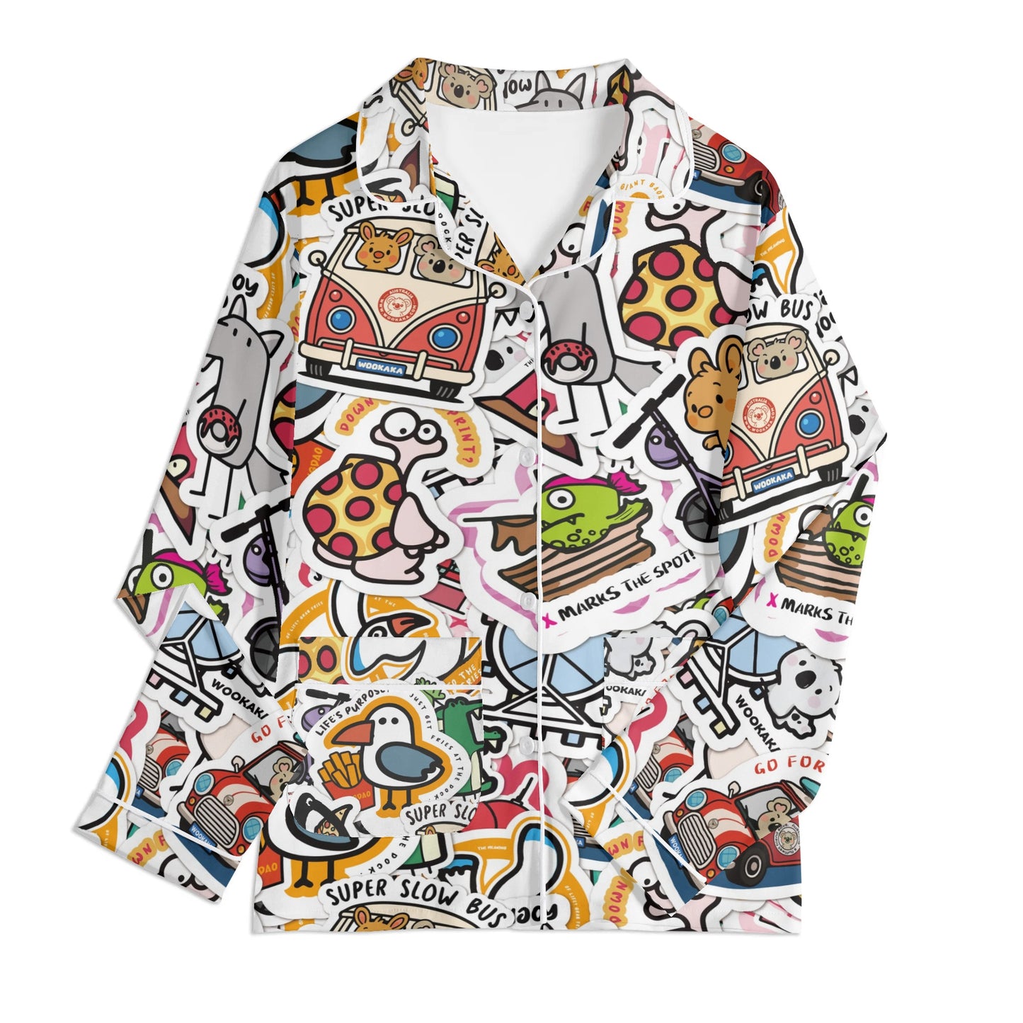 Children Long Sleeve Nightwear Pajama Set
