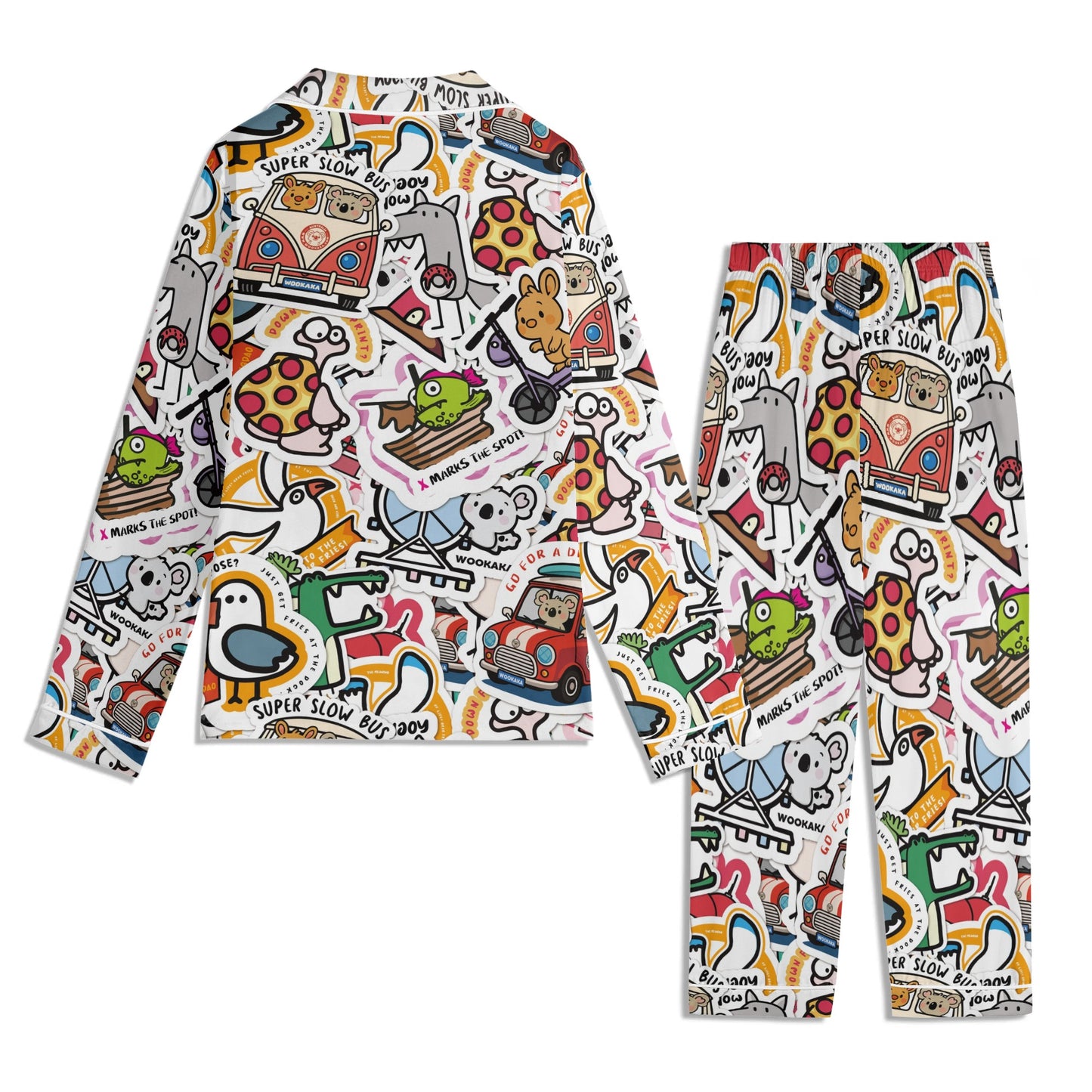 Children Long Sleeve Nightwear Pajama Set